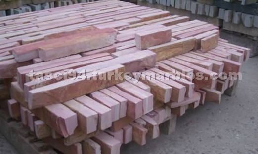 Red Flagstone Pieces