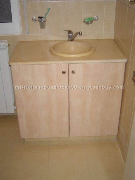 Jerusalem Antique Gold Vanity Top