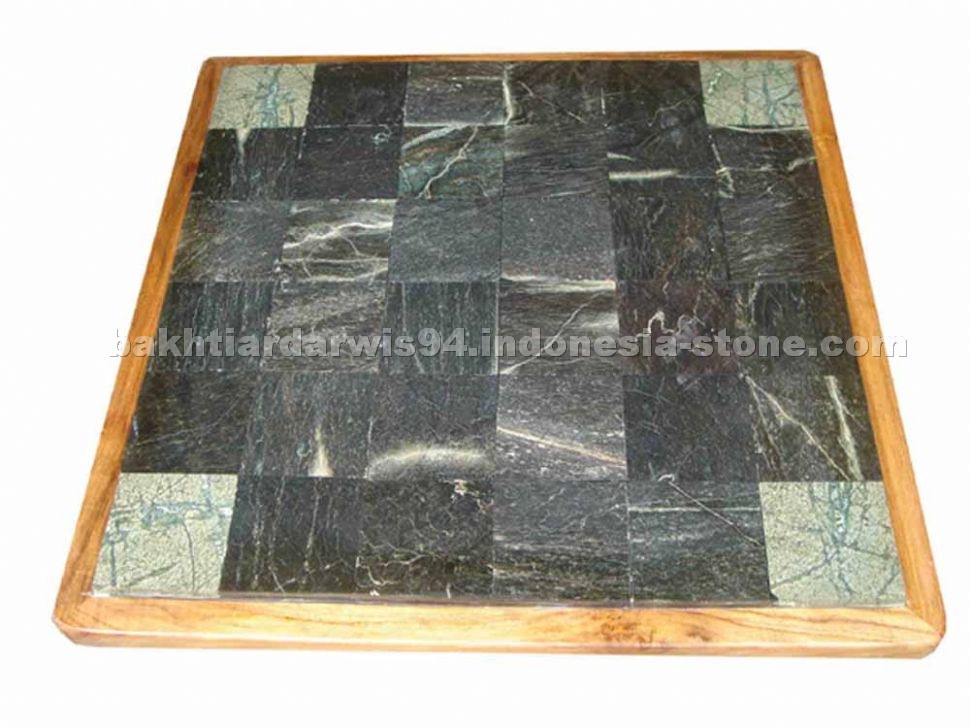 Meditation plat with jati border