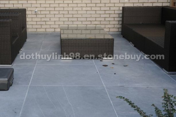 Scraped Blue Stone