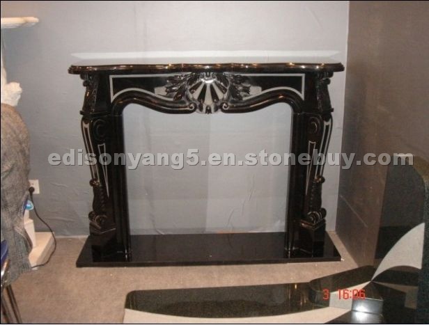Marble Fireplace, Grate, Stone Firplace, Granite F