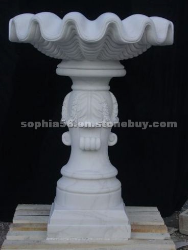 Marble flowerpot Marble flowerpot