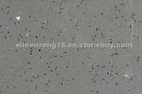Silver Star-gray Quartz Stone
