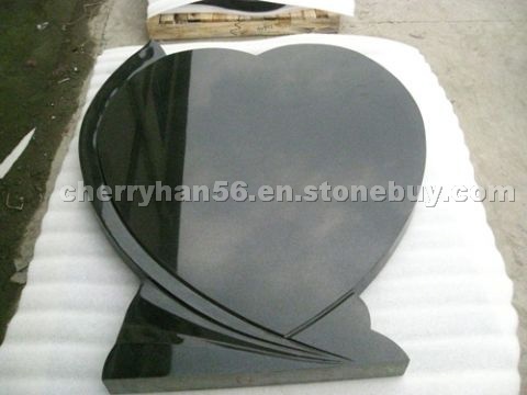 black tombstone