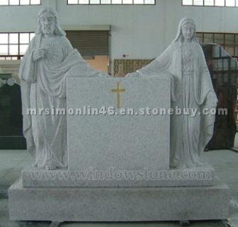 Carved Jesus Mary Monuments