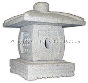 Grey Granite Lantern