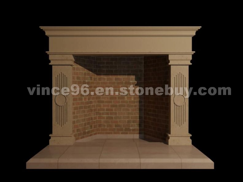 Bostonian Fluted Fireplace