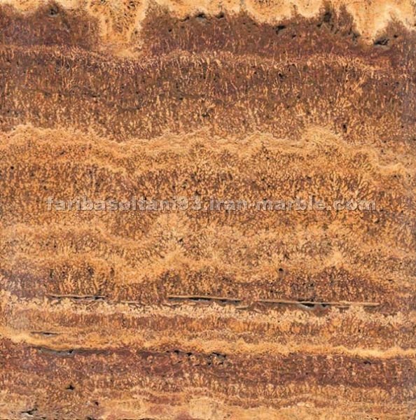 Iran Rainbow Travertine-Veint Cut