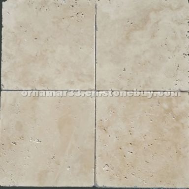 Ivory Tumbled Travertine