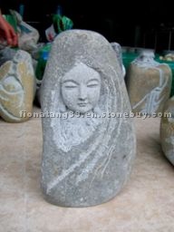 Person Stone Carving (Stone Sculpture)