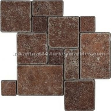 Noce Travertine Brown Pattern