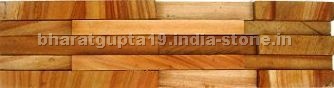 Teak Sandstone Wall Panel