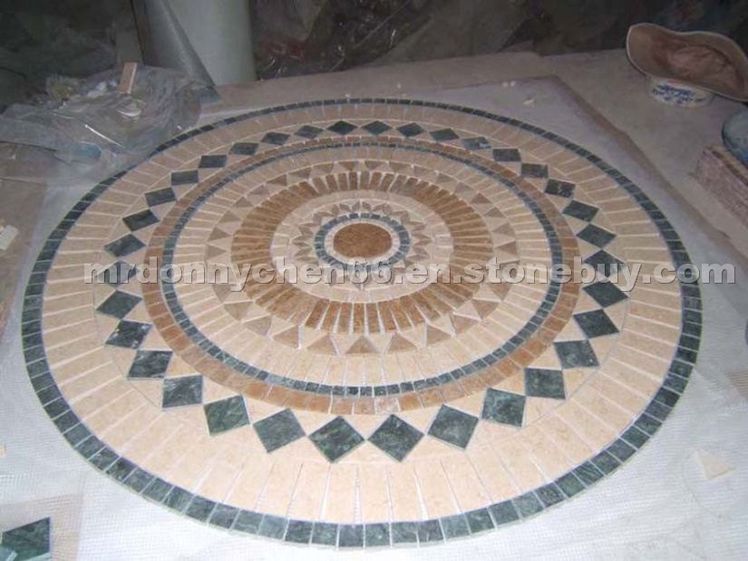 Mosaic Stone Medallions