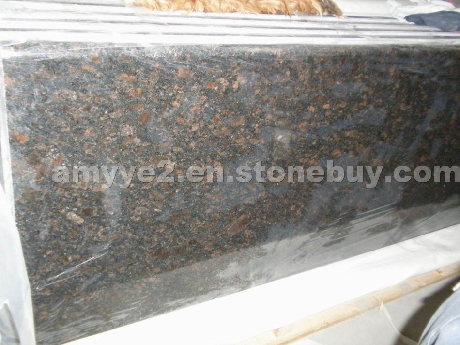 Tan Brown granite prefabricated countertop