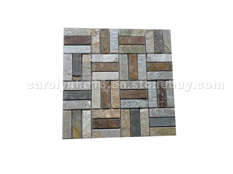 Slate mosaic