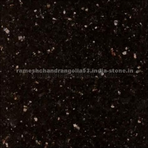 Black Galaxy granite tile