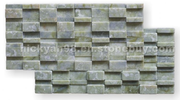 Great Wall- Jade Green Marble Mosaic