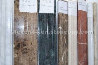China marble granite chiar rail molding tile