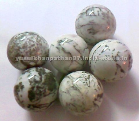 Tree Agate Spheres