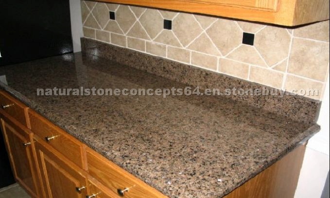 Tropic Brown granite countertop