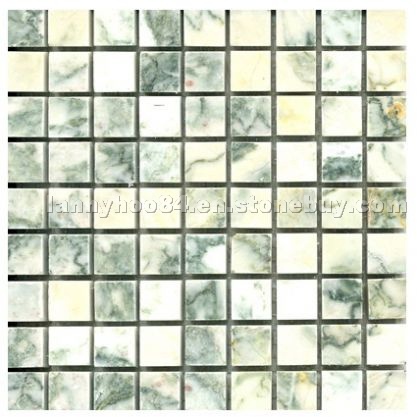 Natural Marble Mosai Lotus Green