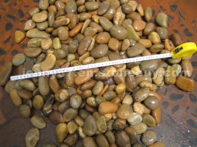 Natural Yellow Pebble Stone