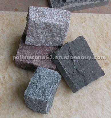 Granite cube stone