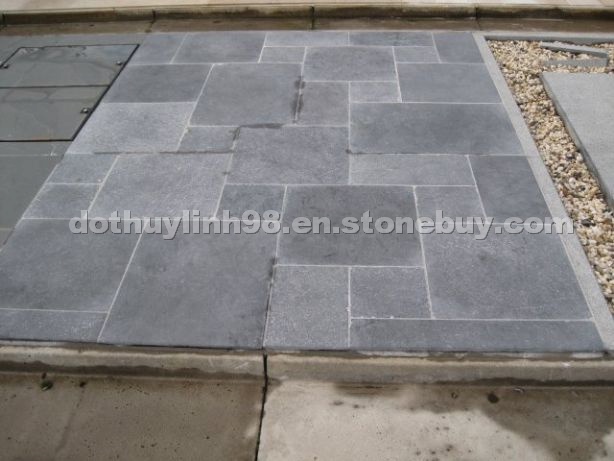 Gothic Blue Stone Pattern