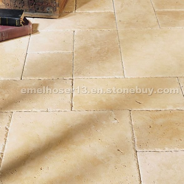 Yellow Travertine pattern