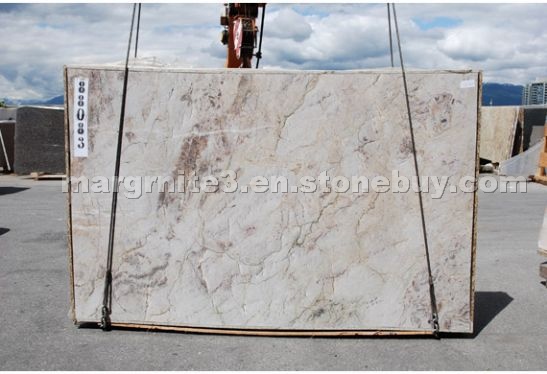 White Bamboo Quartzite Stone Slabs