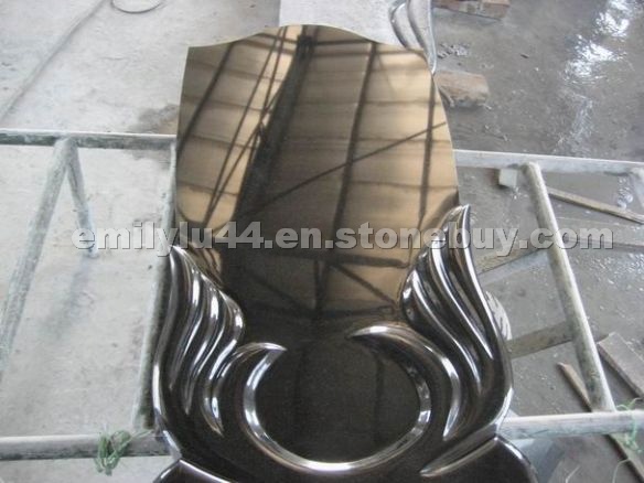 Absolute Black Granite Tombstone and Slabs
