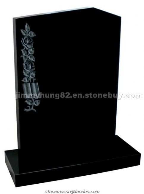 GH21 Polished Granite Headstone