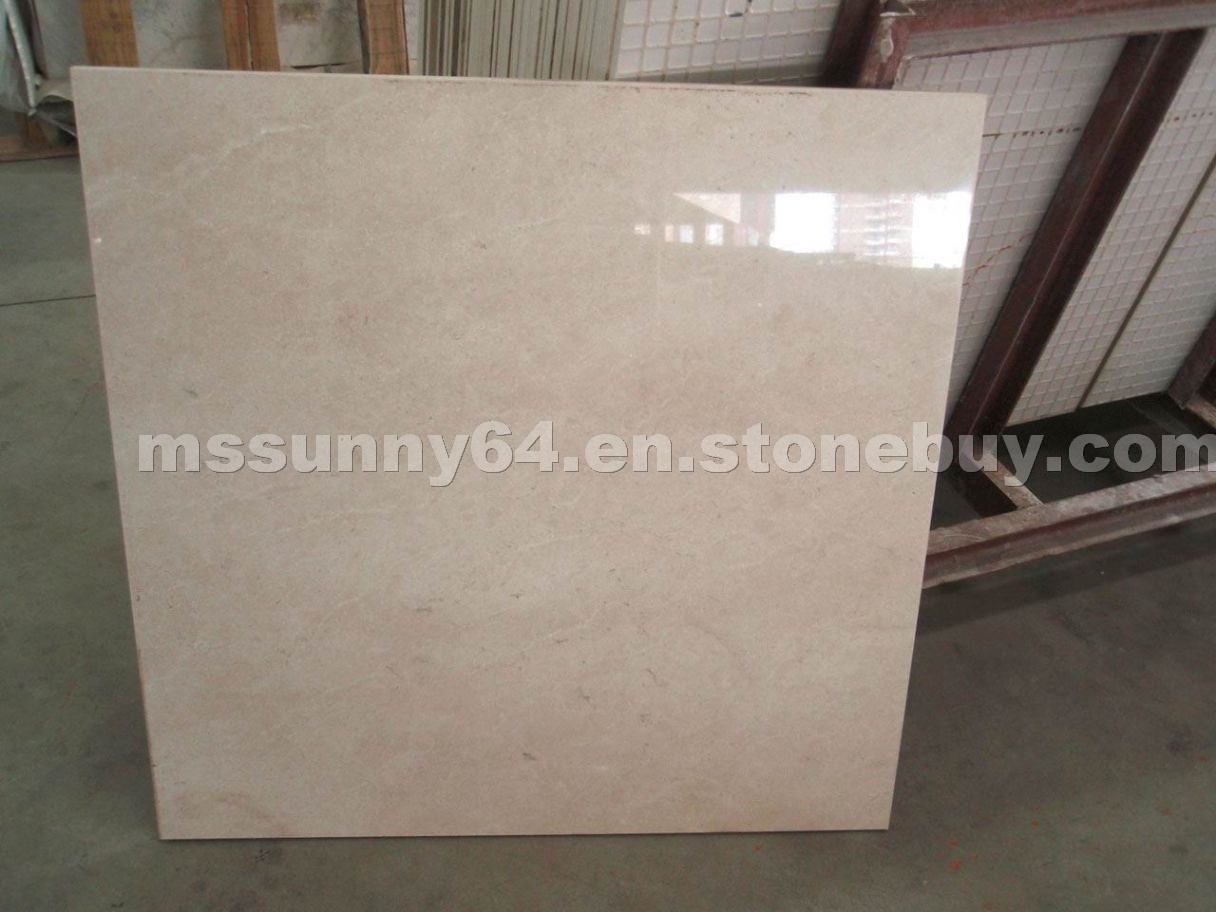 Crema Marfil compound with ceramic panel