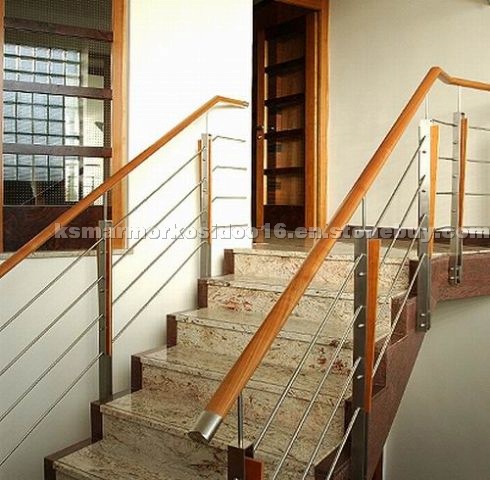 Granite and marble stairs and steps