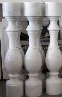 White Marble Balustrade