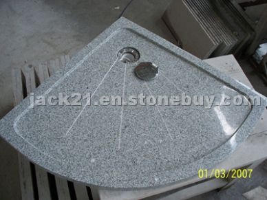 Granite shower tray