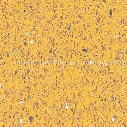 Mirror Fleck Yellow Quartz Stone - YQ0923