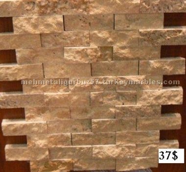 Splitted-face mosaic