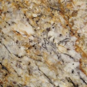 Silver and Gold granite slab size varied