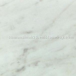 White Carrara marble