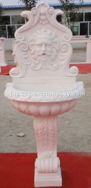 Sandstone carved fountain