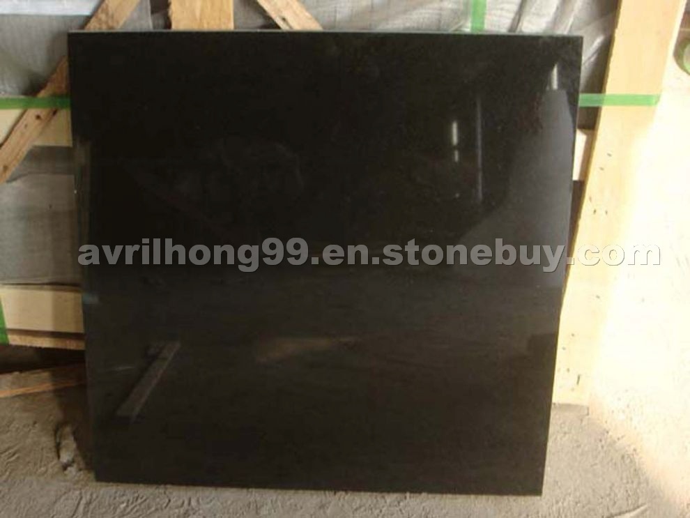 China hebei black granite