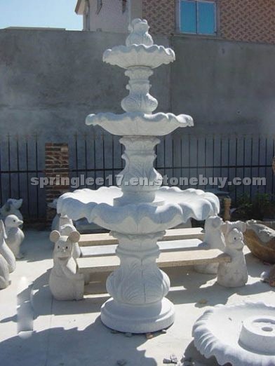 Stone fountain