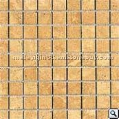 Noche Travertine Mosaic Tumbled Noche Travertine Mosaic Tumbled