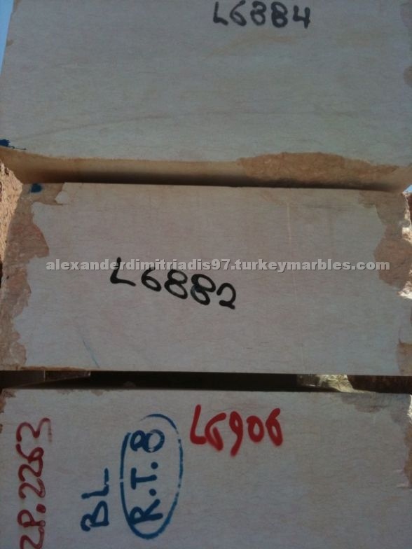 Rosa Tea Marble Blocks