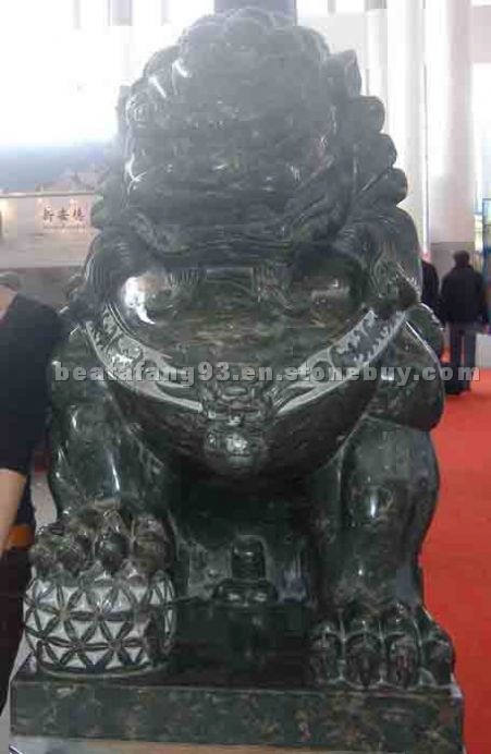 carving--big lion