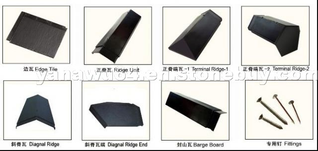 Resin Slate Roof Tiles