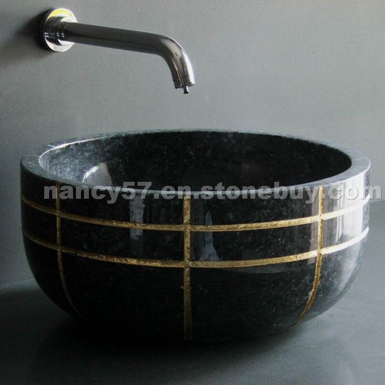 Shanxi black granite sink