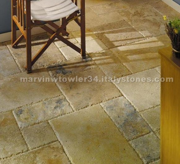 Travertine Mixed Color Pattern Set