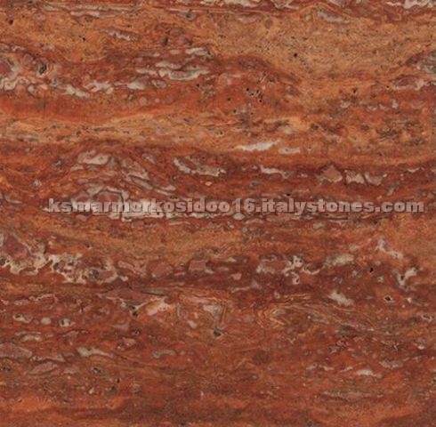 Travertino rosso persiano
